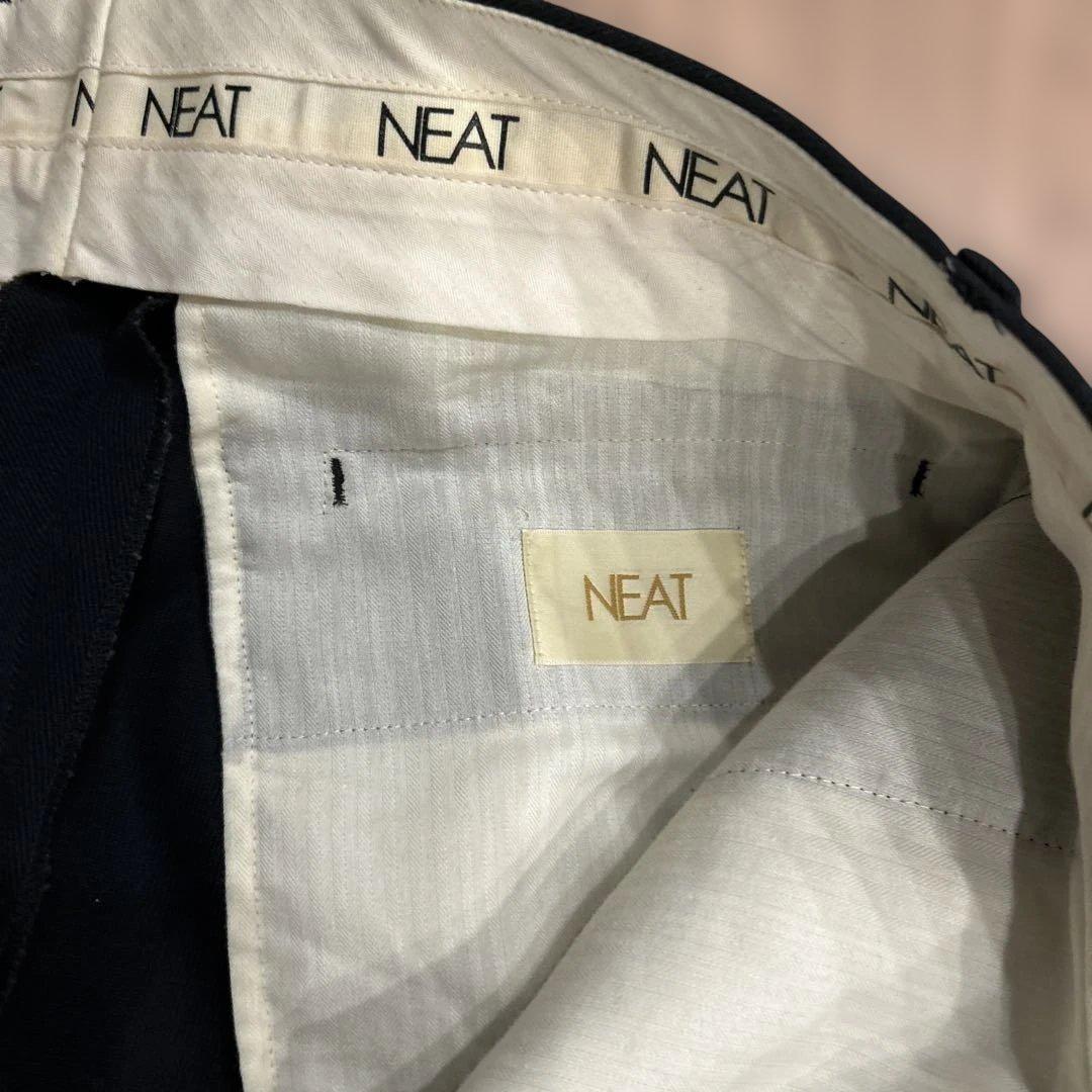 お*ち様 NEAT USA製 ブラック トラウザー 34