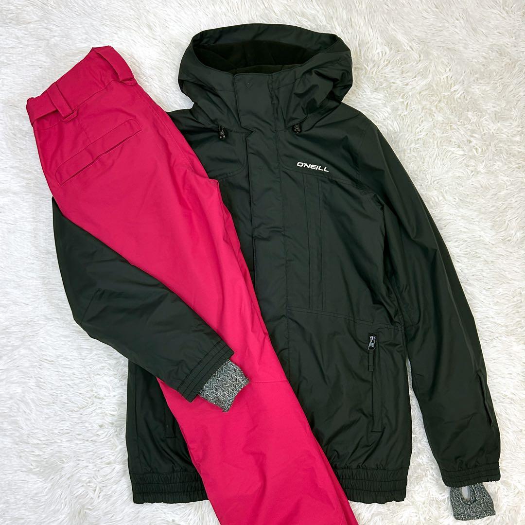 O'NEILL スキーウェア Mサイズ 黒/ピンク