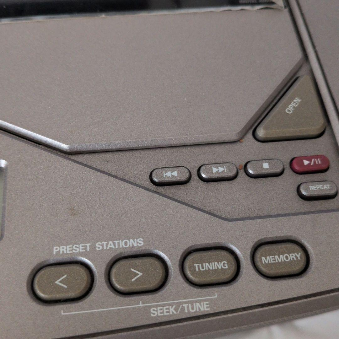 CD・MD・カセットデッキ AM/FMラジオ機能付き