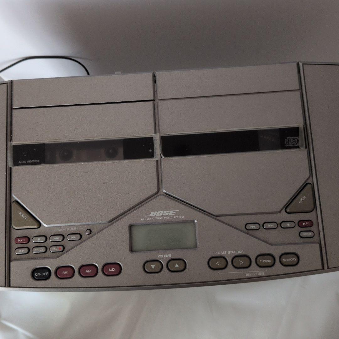 CD・MD・カセットデッキ AM/FMラジオ機能付き