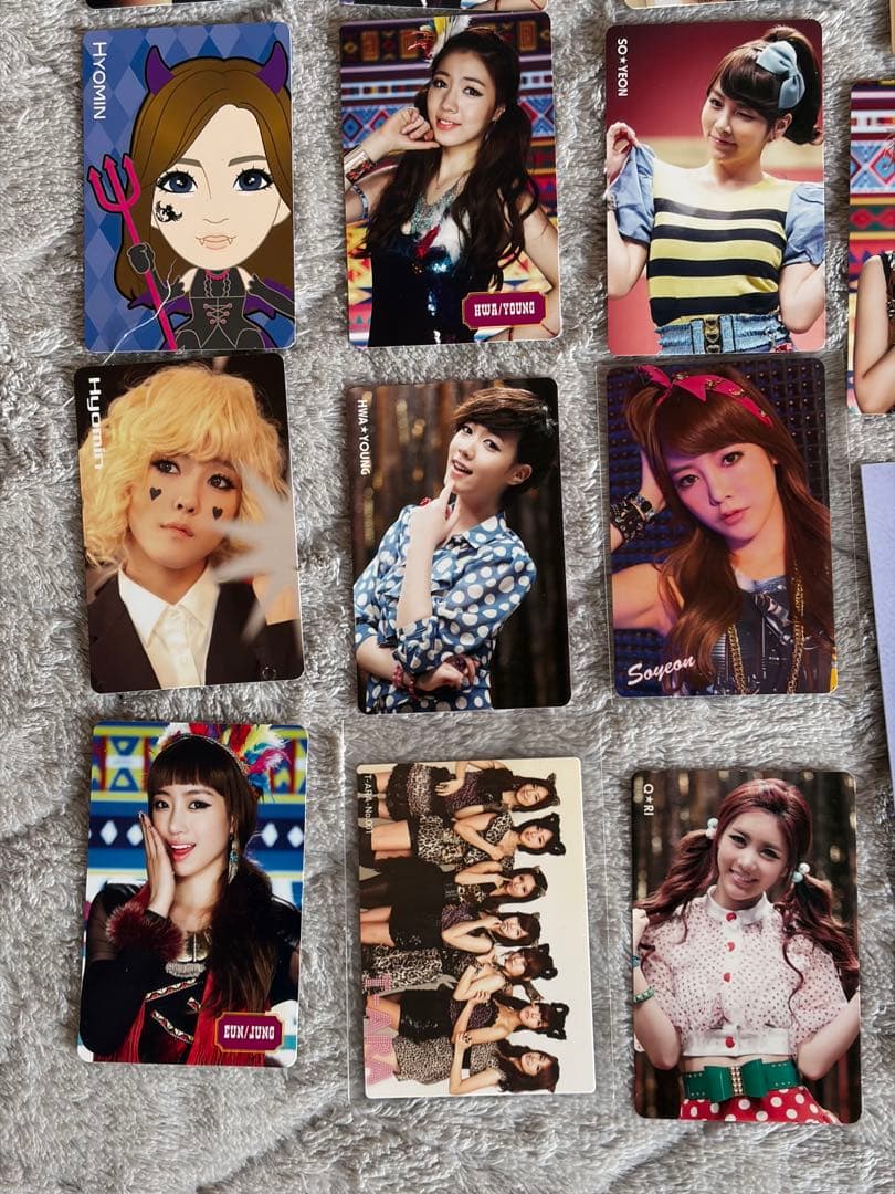 T-ARA トレカ 30枚 まとめ売り- タレントカード , トレカ　30枚 ‼️