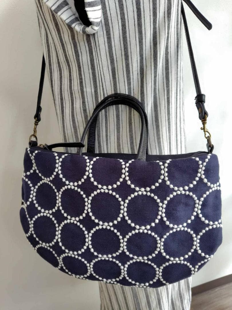 koroke様　2025tambourineタンバリンネイビー×白/Mサイズ