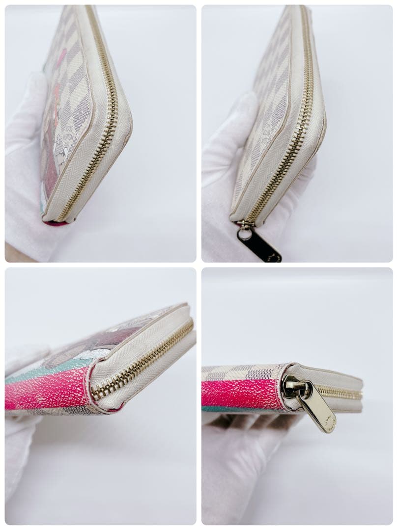 ✨稀少✨LOUIS VUITTON 長財布 ダミエアズール ジッピー 絵柄付き