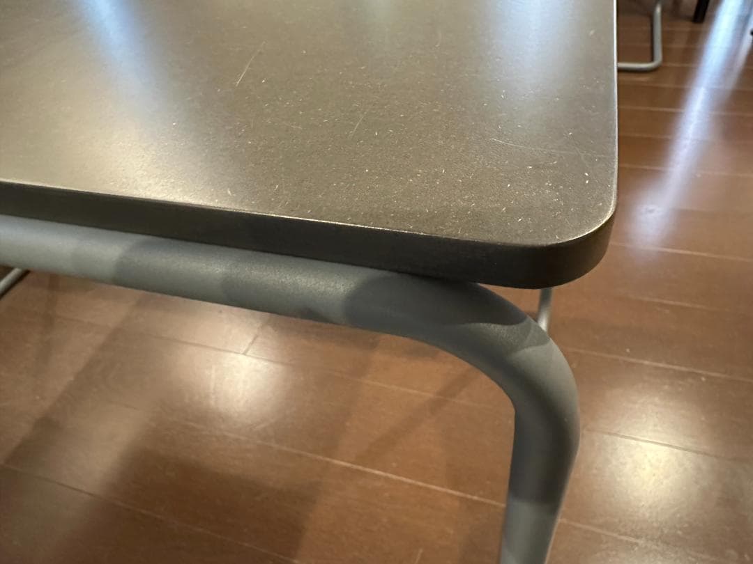 無印良品 THONET トーネット スチールパイプデスク・Ｌ