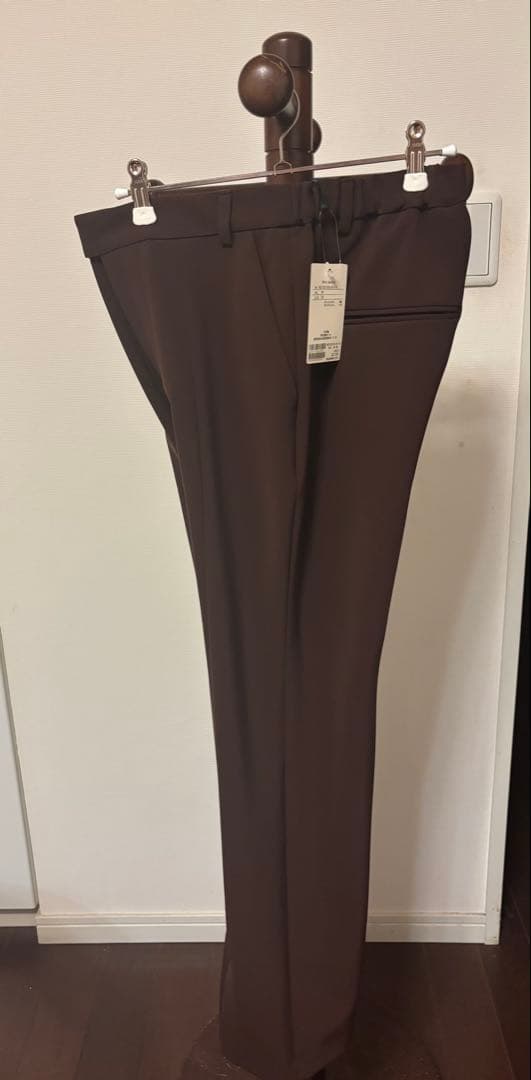 Whim Gazette フロントスリットパンツ　38サイズ