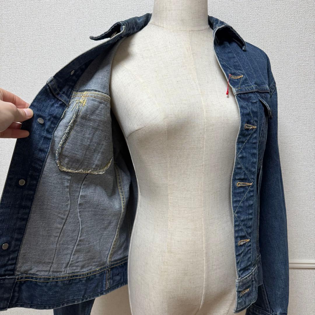 60s 70s Lee 101j デニムジャケット　四角黒タグ　38