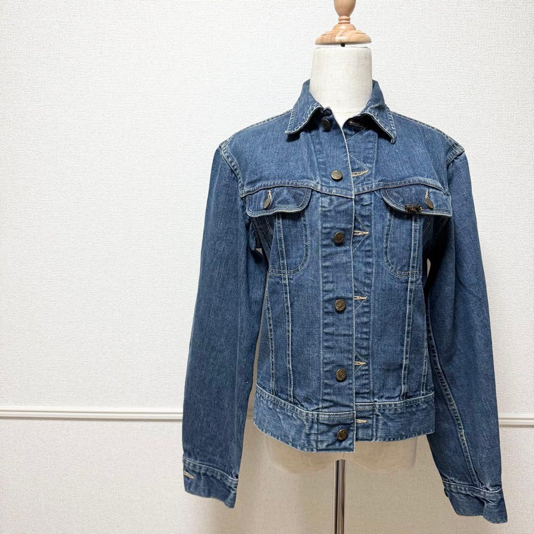 60s 70s Lee 101j デニムジャケット　四角黒タグ　38