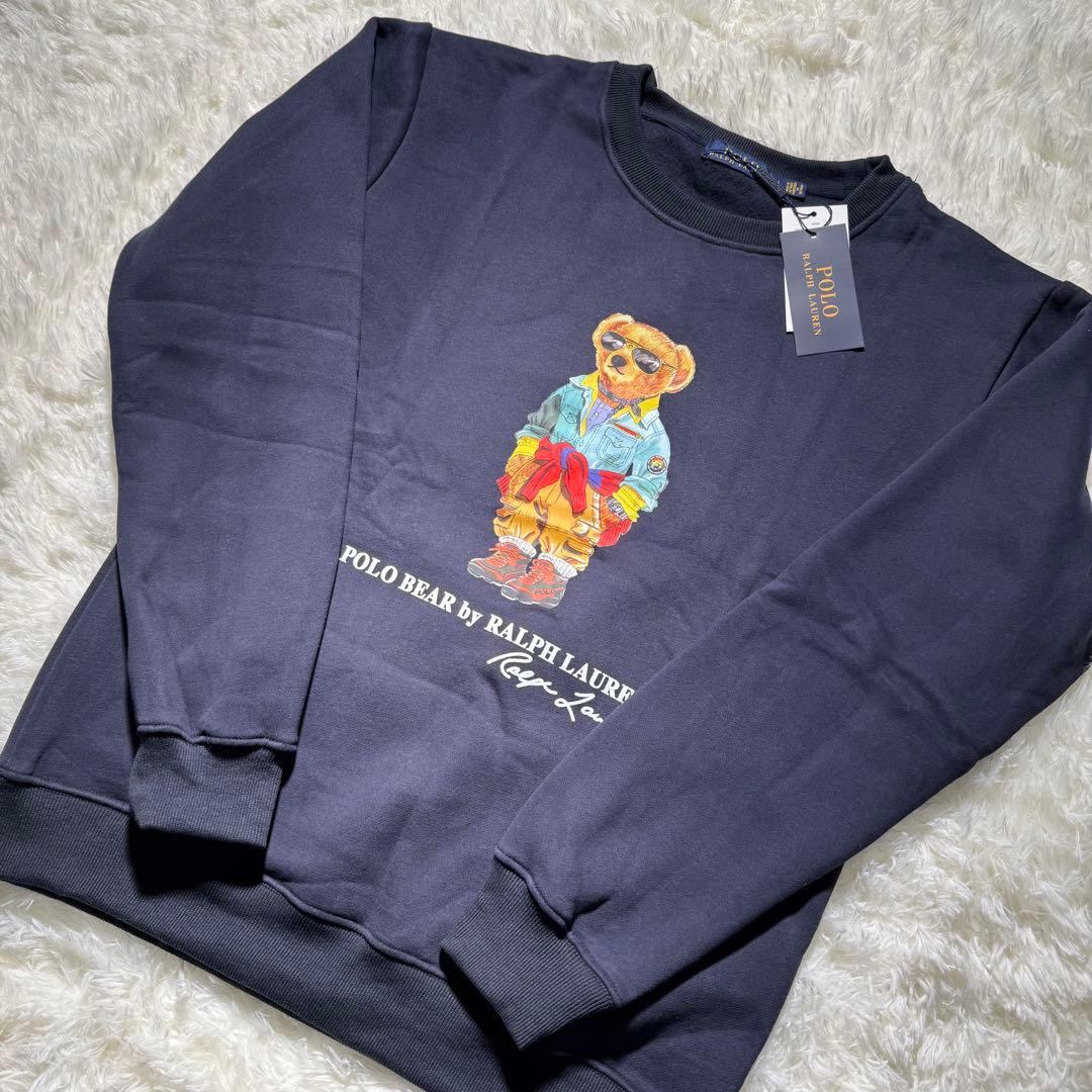 POLO ポロベア　L スウェット ネイビー　スウェット　メンズ　レディース
