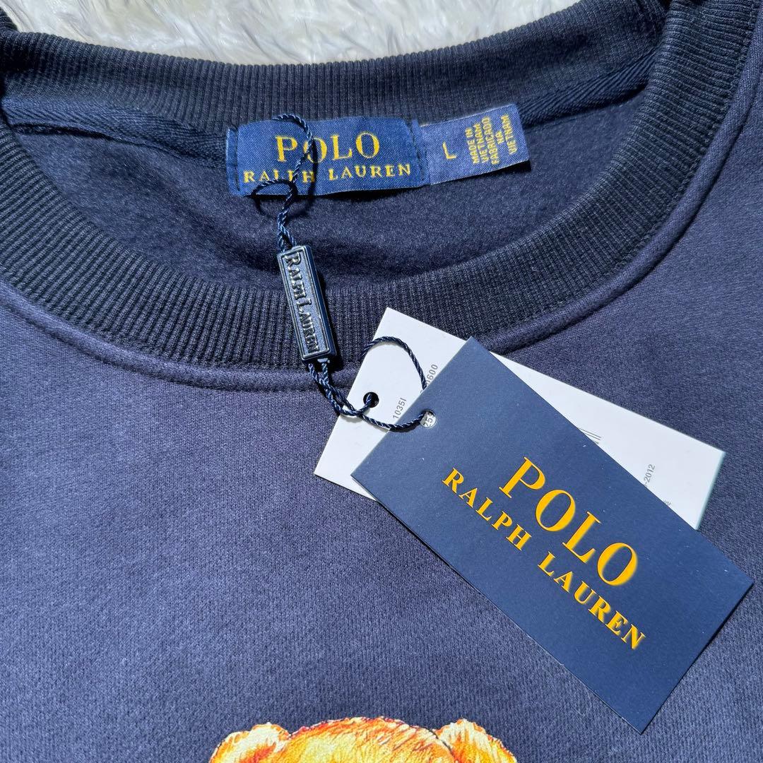 POLO ポロベア　L スウェット ネイビー　スウェット　メンズ　レディース