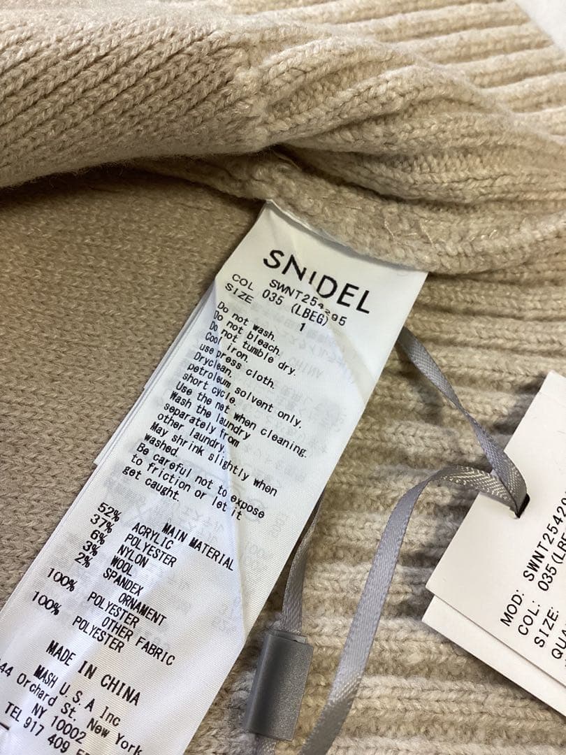 専用　snidel スナイデル ファーフードパーカー　M