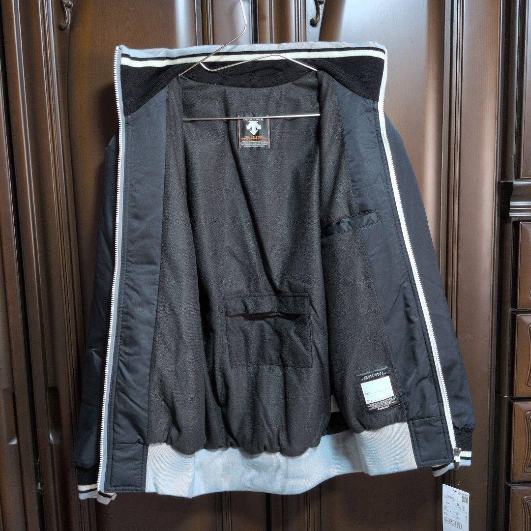 デサント:メンズ:Oサイズ:野球:グランドコート:黒