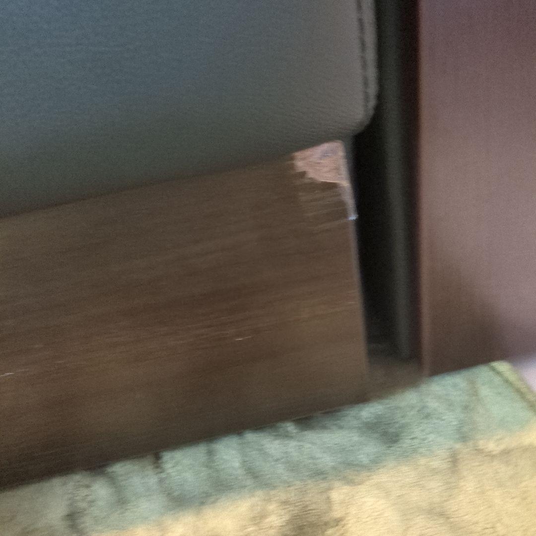 DORIS 3人掛けソファ ソファーベッド 肘付き レザー スツール付き