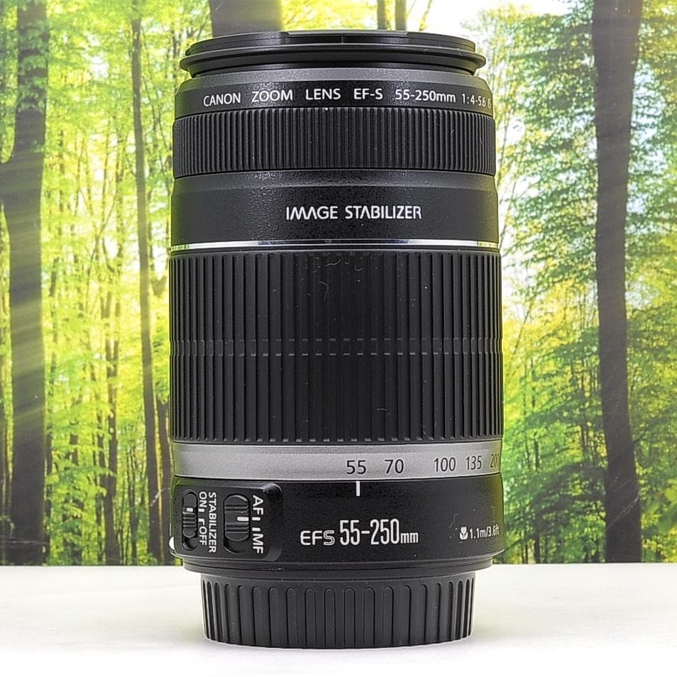 スポーツシーン必須！☆Canon EF-S 55-250mm☆手振れ補正付