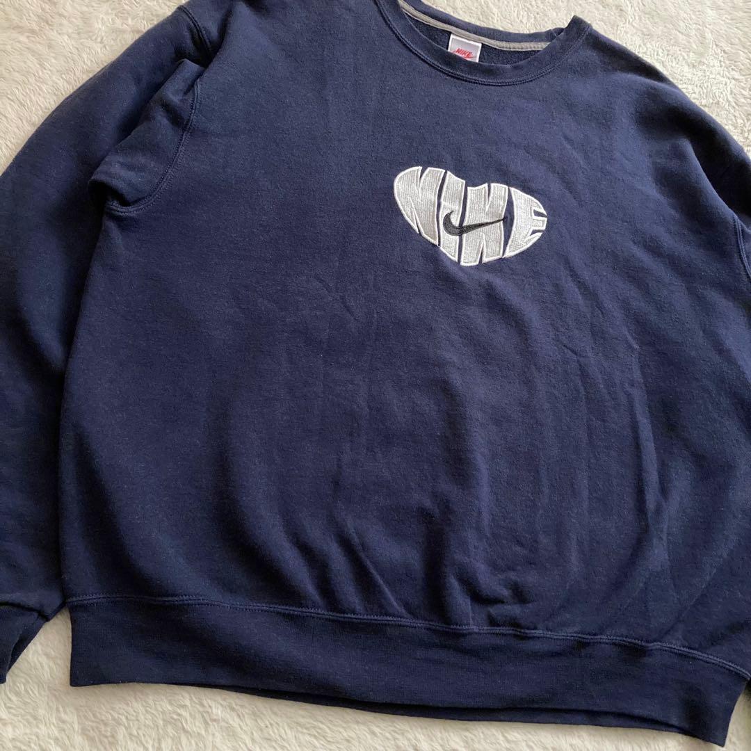 90s NIKE ナイキ スウェット トレーナー ハートロゴ ヴィンテージ レア