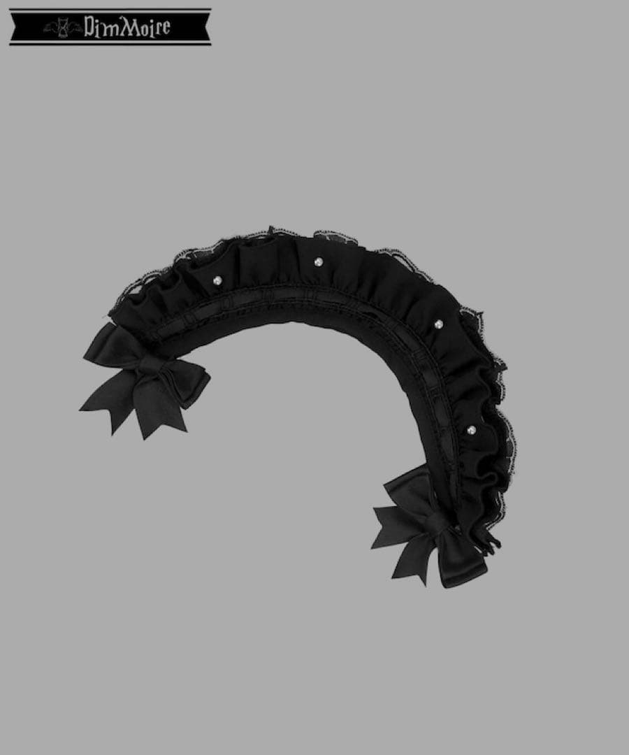 DimMoire ディムモアール メイドヘアアクセサリー 【Black】