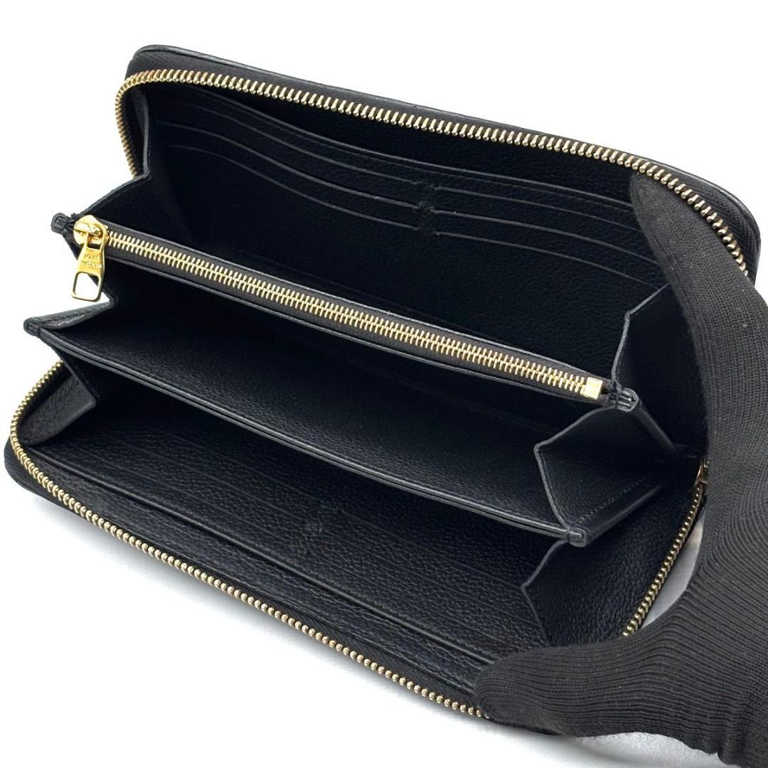 最新型 ルイヴィトン モノグラム ジャイアント ジッピーウォレット 黒 白