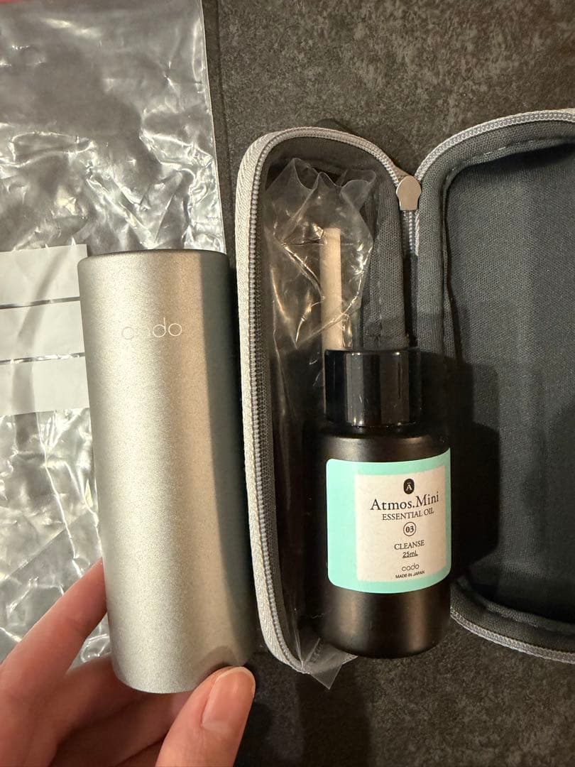 cado（カドー） STEM Mini（サンドシルバー） 加湿器 ポータブル