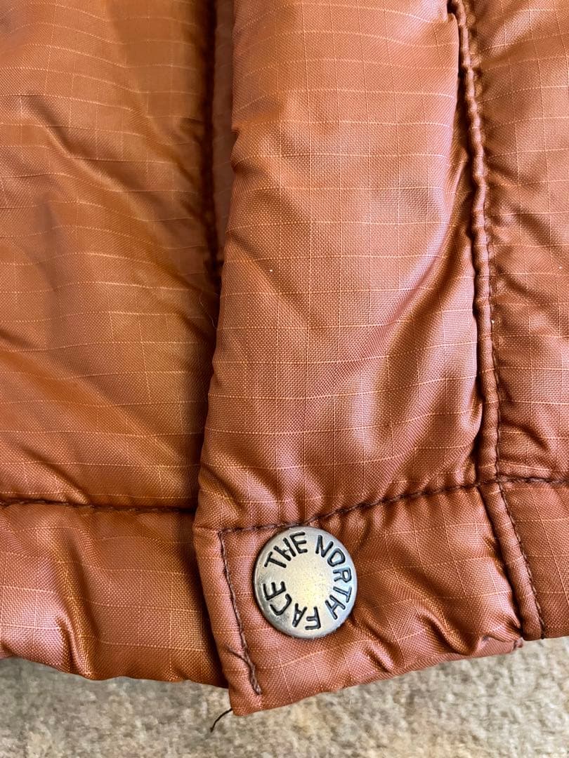 70〜80s THE NORTH FACE ノースフェイス 茶タグ ダウンベスト