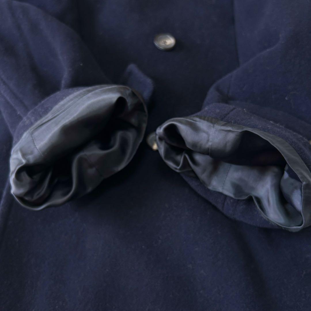 美品 23AWユナイテッドアローズ ウールモッサ ダブル ピーコート L 現行