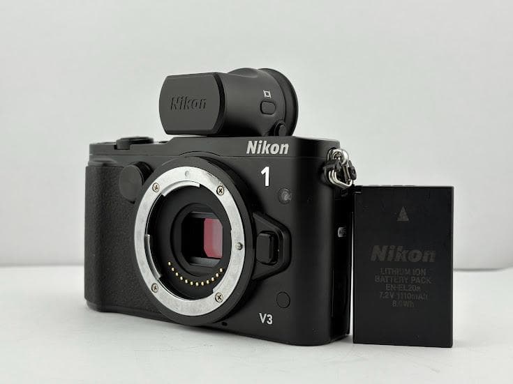 ★極上美品★ NIKON 1 V3 ボディ＋ビューファインダーDF-N1000