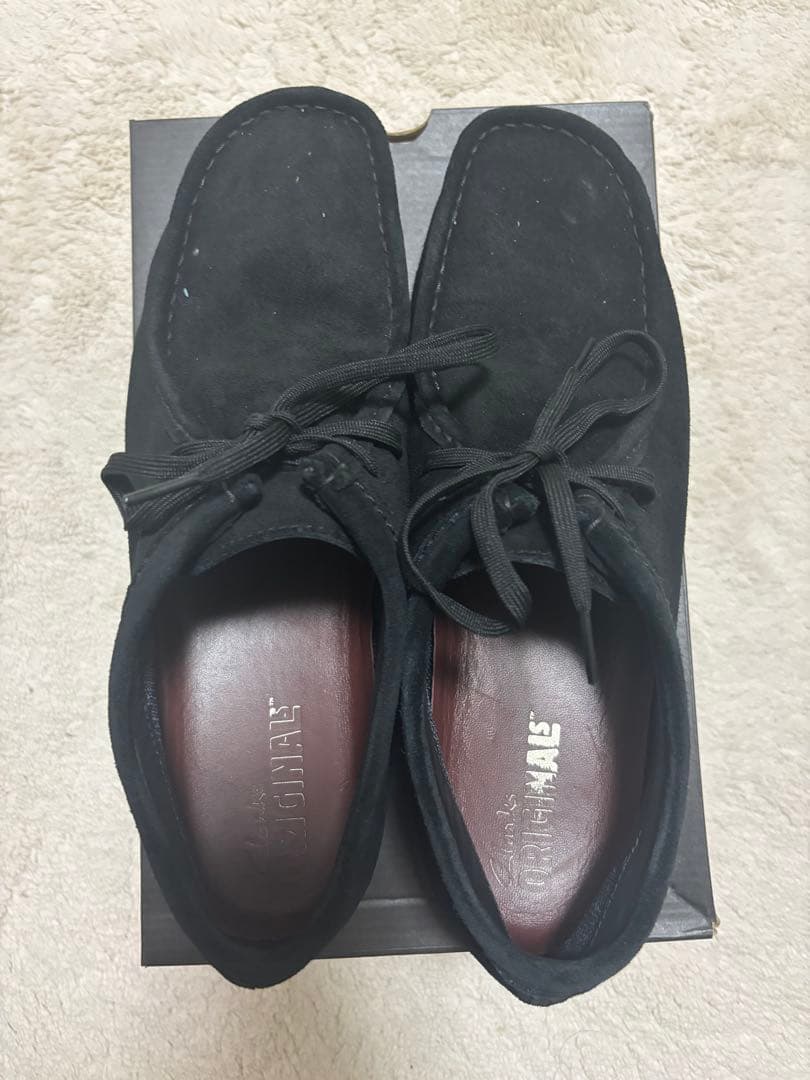 クラークスワラビーゴアテックス27.5cm