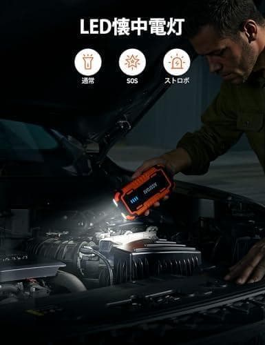 AstroAI P10 ジャンプスターター 3000Aピーク電流 車用 Y601