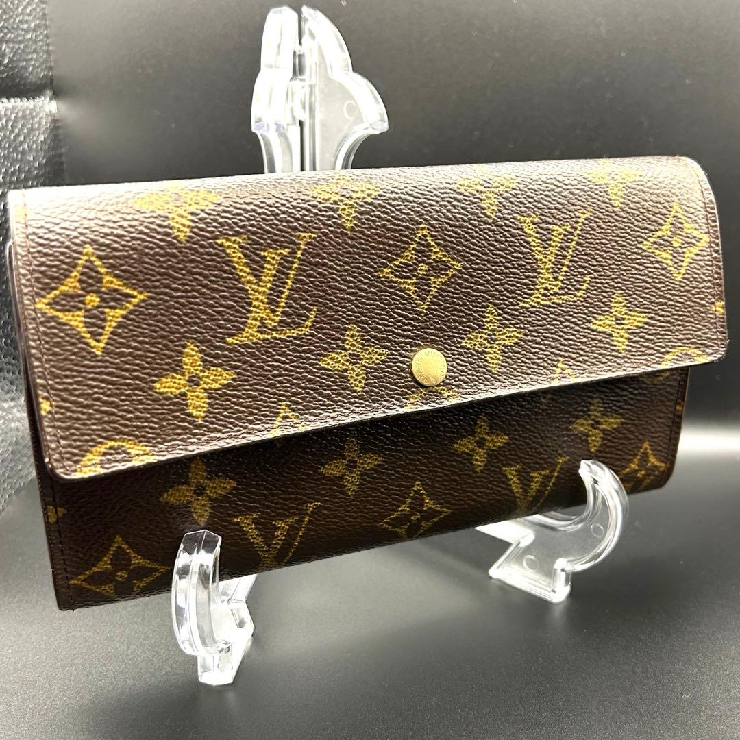 美品　LOUIS VUITTON ヴィトン　モノグラム 長財布　ユニセックス