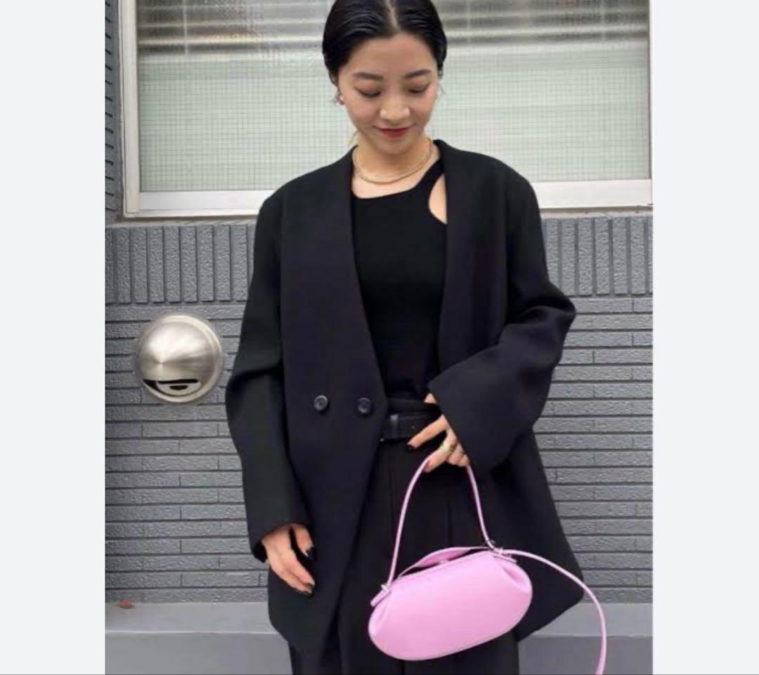 スタニングルアー rボンディングカラーレスジャケット ベーシック ブラック　1