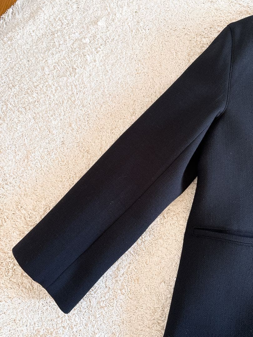 スタニングルアー rボンディングカラーレスジャケット ベーシック ブラック　1