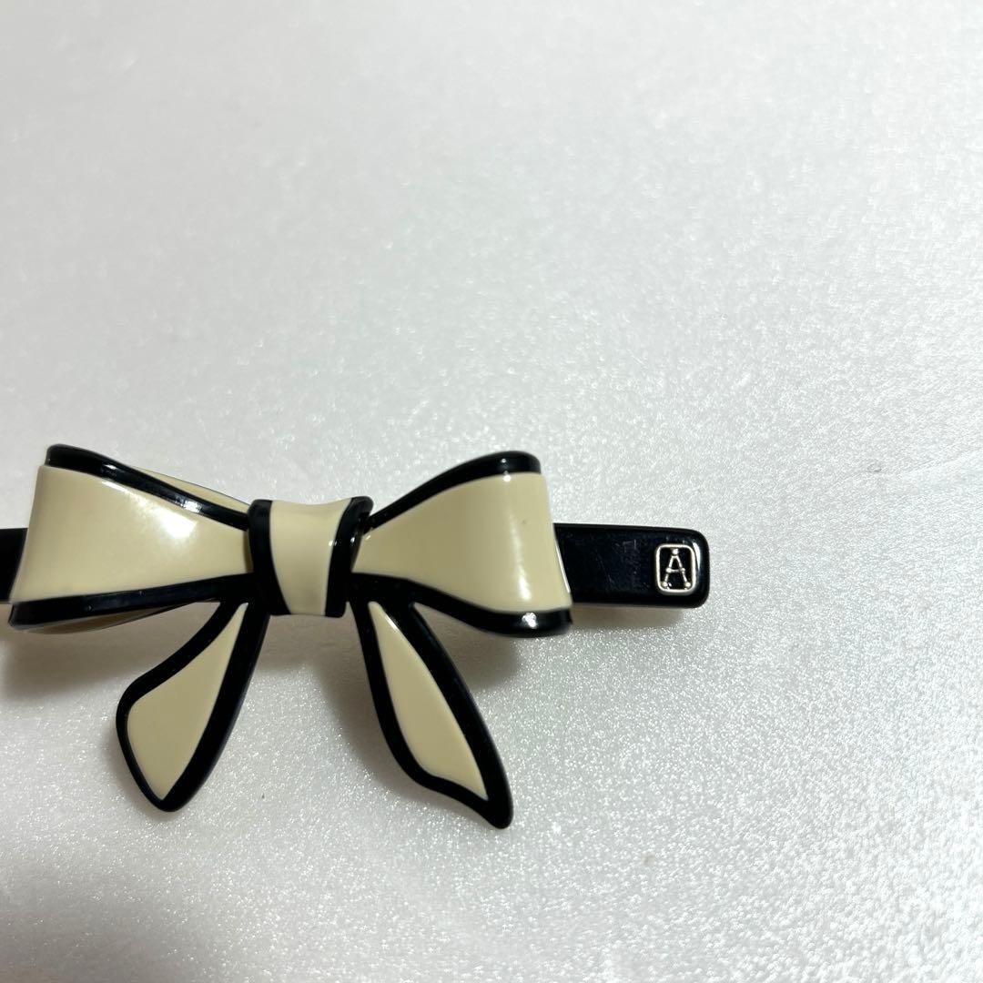 アレクサンドルドゥパリ リボン バレッタ ヘアアクセサリー