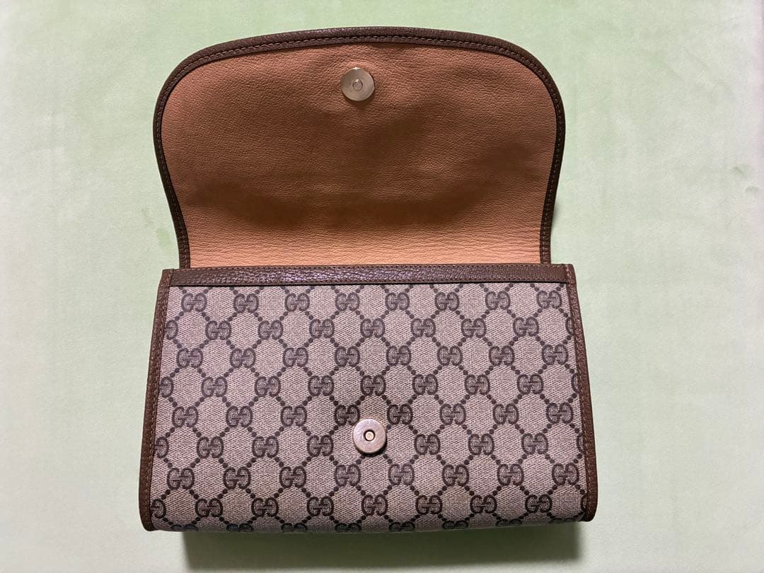 GUCCI オールドグッチ シェリーライン クラッチバッグ