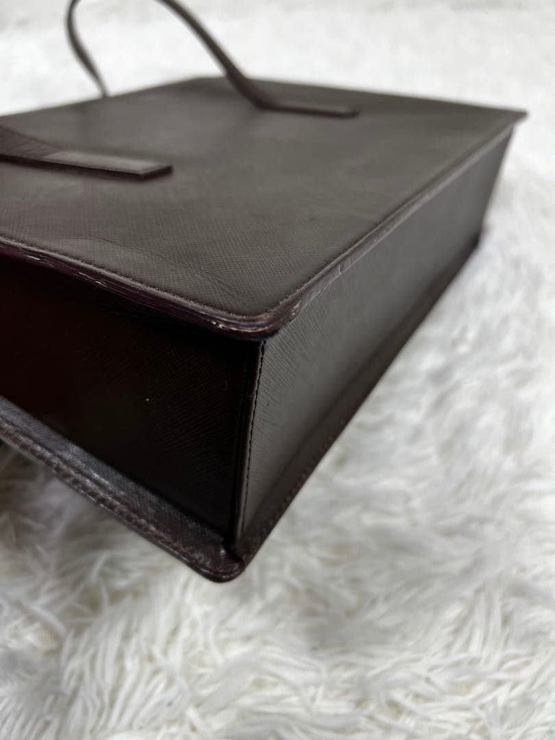 良品 バーバリー ✨ビジネスバック✨ダークブラウン A4対応