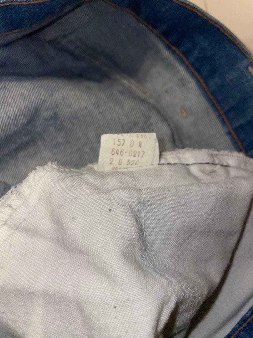 Levi's 646 80s フレアデニム