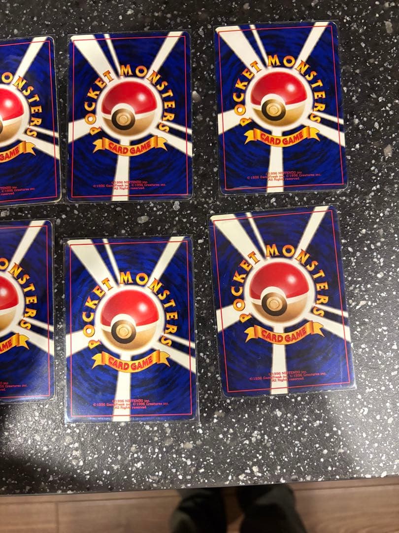 ポケモンカード　カスミのなみだ　旧裏　マークあり　マークなし　6枚