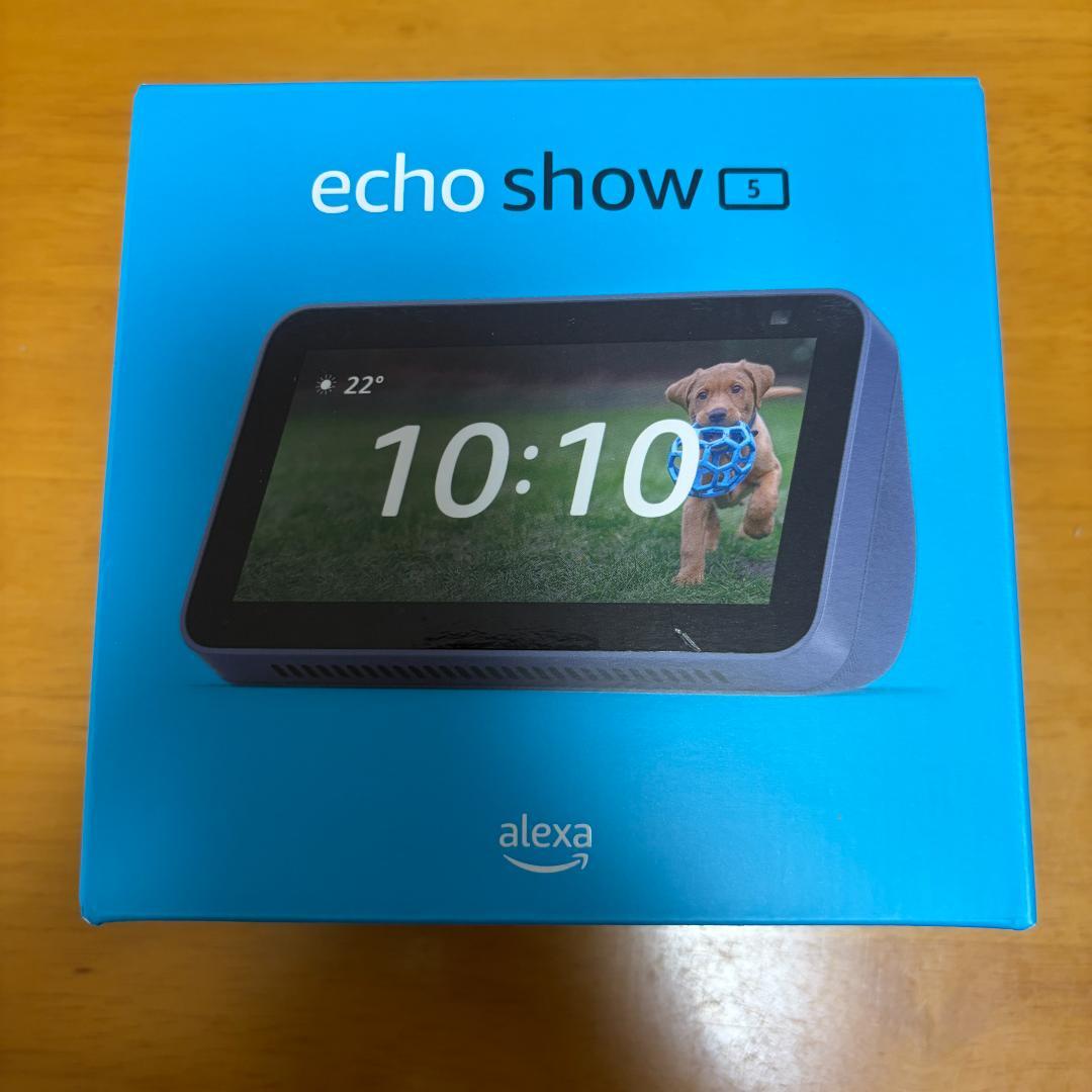 【新品未開封】Echo Show 5｜画面付きスマートスピーカー 第二世代