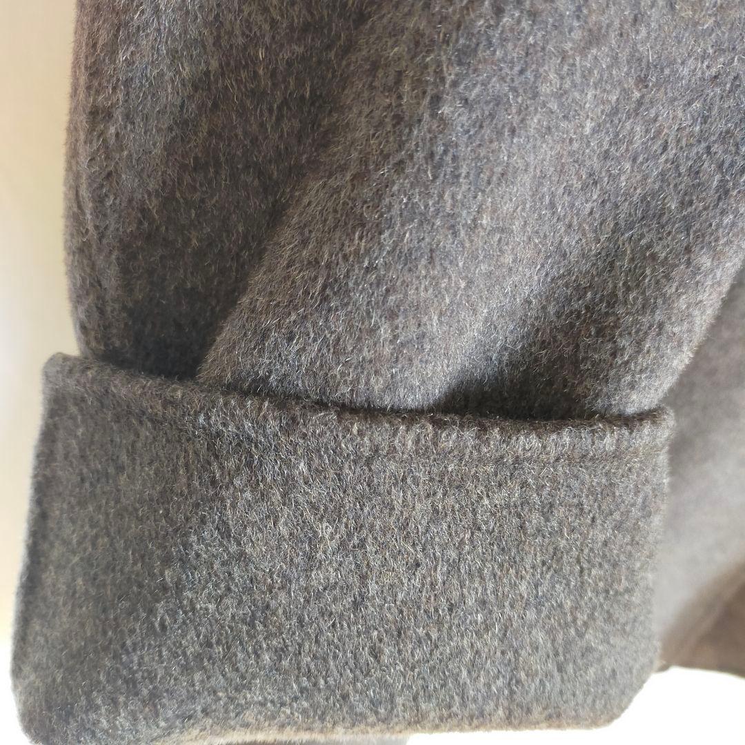 evernavy エバーネイビー ウールリバーPコート【チャコールグレー M】