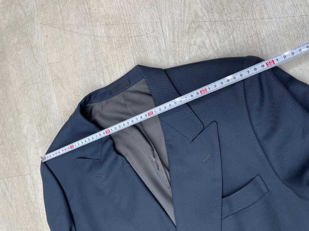 バーバリー プレステージコレクション セットアップ ネイビー サイドベンツ