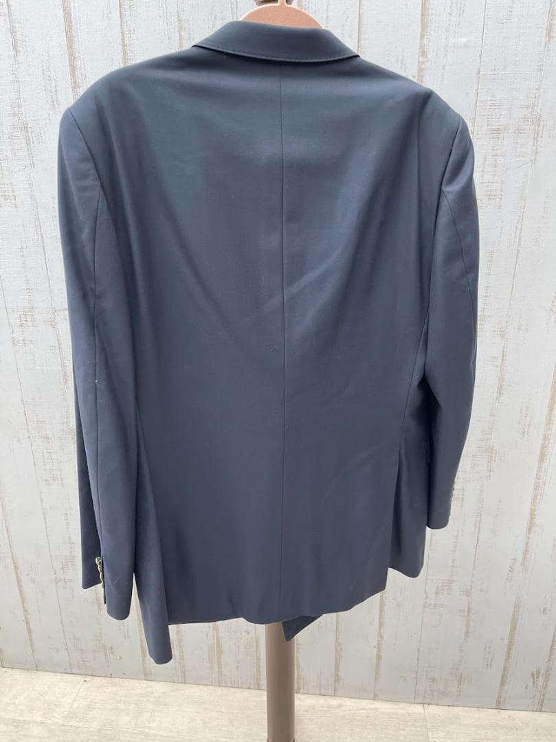 バーバリー プレステージコレクション セットアップ ネイビー サイドベンツ