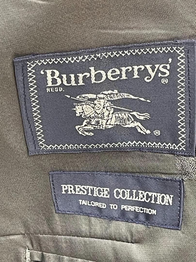 バーバリー プレステージコレクション セットアップ ネイビー サイドベンツ