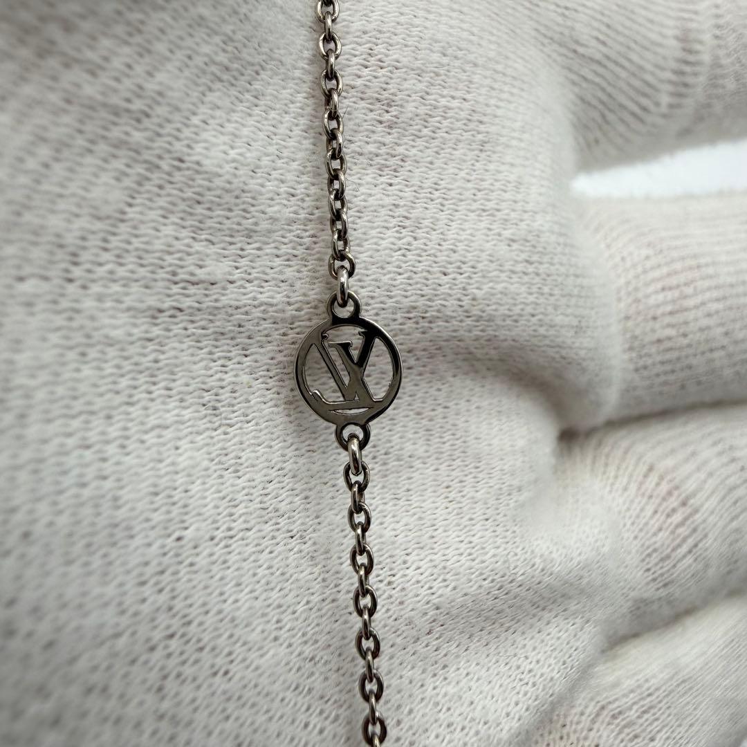 ルイヴィトン　ネックレス コリエ ルイゼット　シルバー　ゴールド