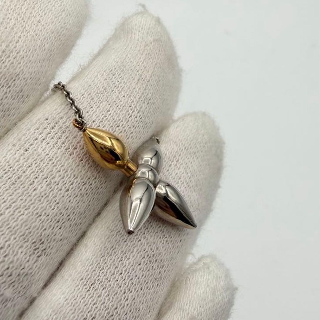 ルイヴィトン　ネックレス コリエ ルイゼット　シルバー　ゴールド