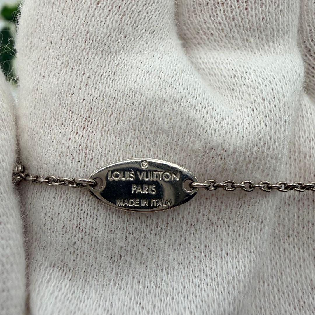 ルイヴィトン　ネックレス コリエ ルイゼット　シルバー　ゴールド