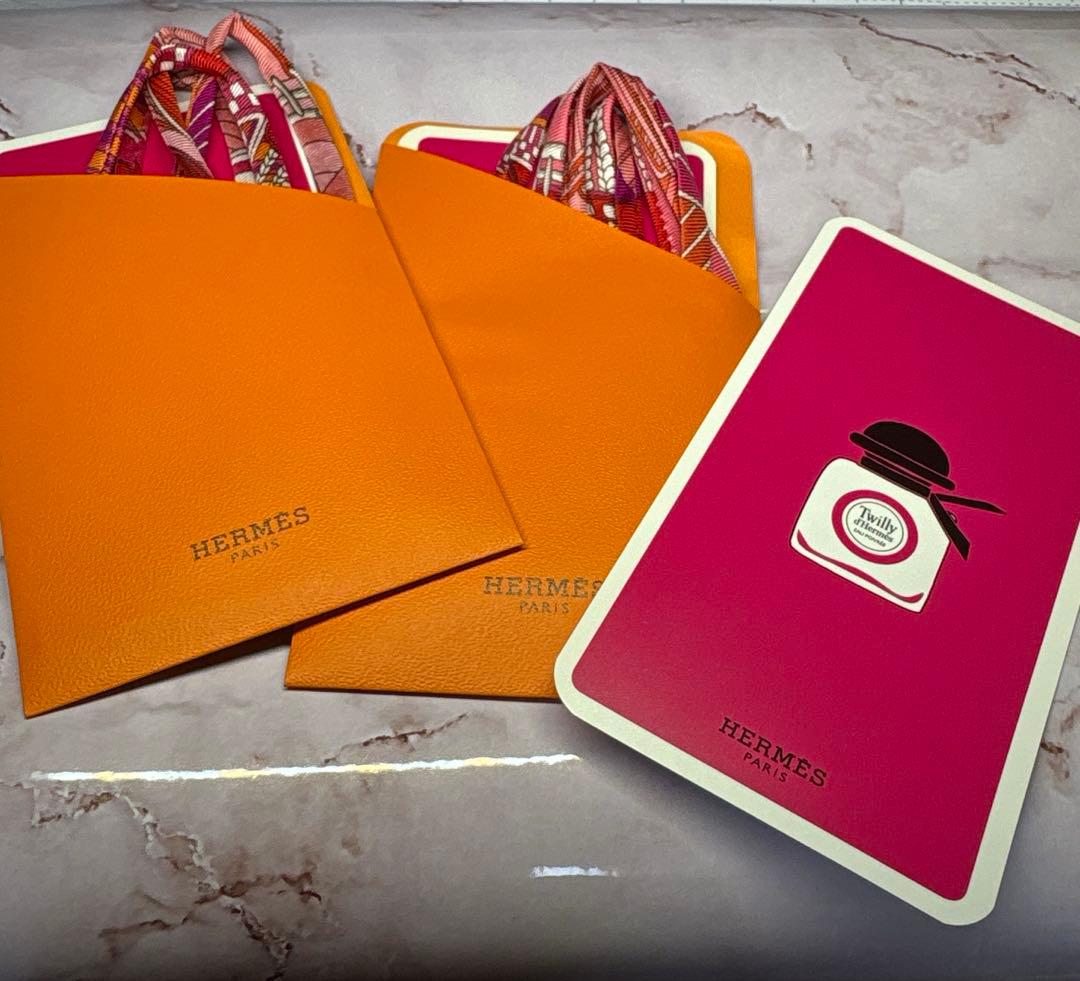 ❶早い者勝ち！HERMES ツイリードゥエルメス スパゲッティ シルクリボン