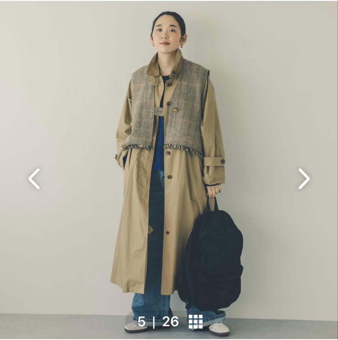 暮らしの道具店　クラシコム　《今期完売》　ウールベスト