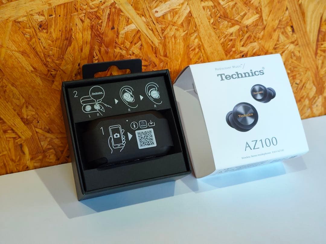 Technicsテクニクス EAH-AZ100-K ワイヤレスイヤホン ブラック