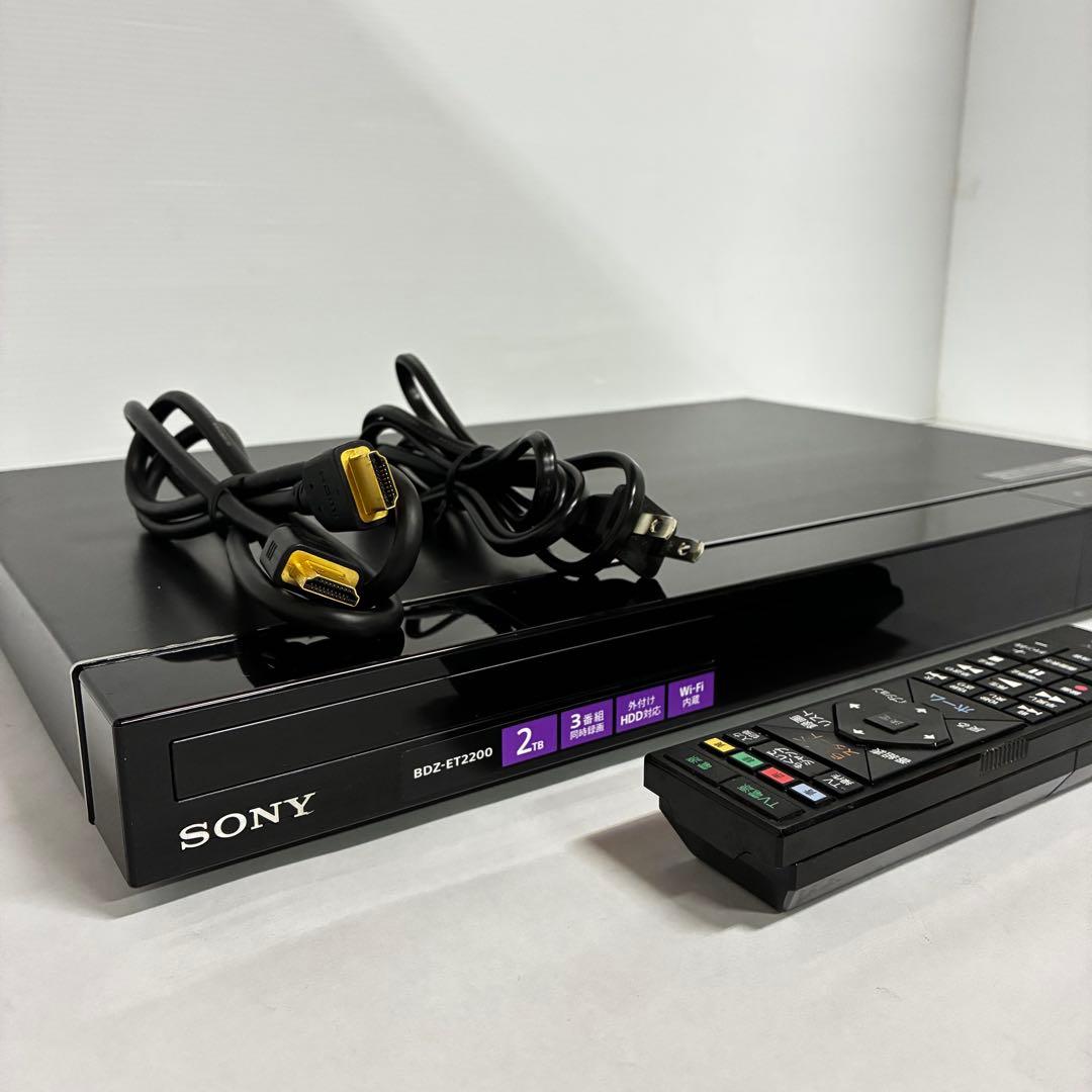 SONY ブルーレイレコーダー BDZ-ET2200 2TB