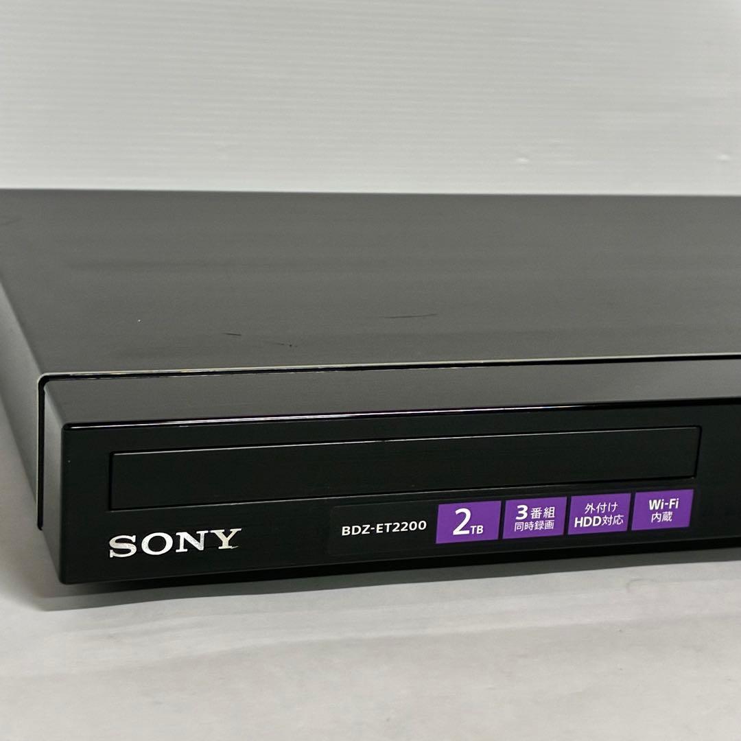 SONY ブルーレイレコーダー BDZ-ET2200 2TB