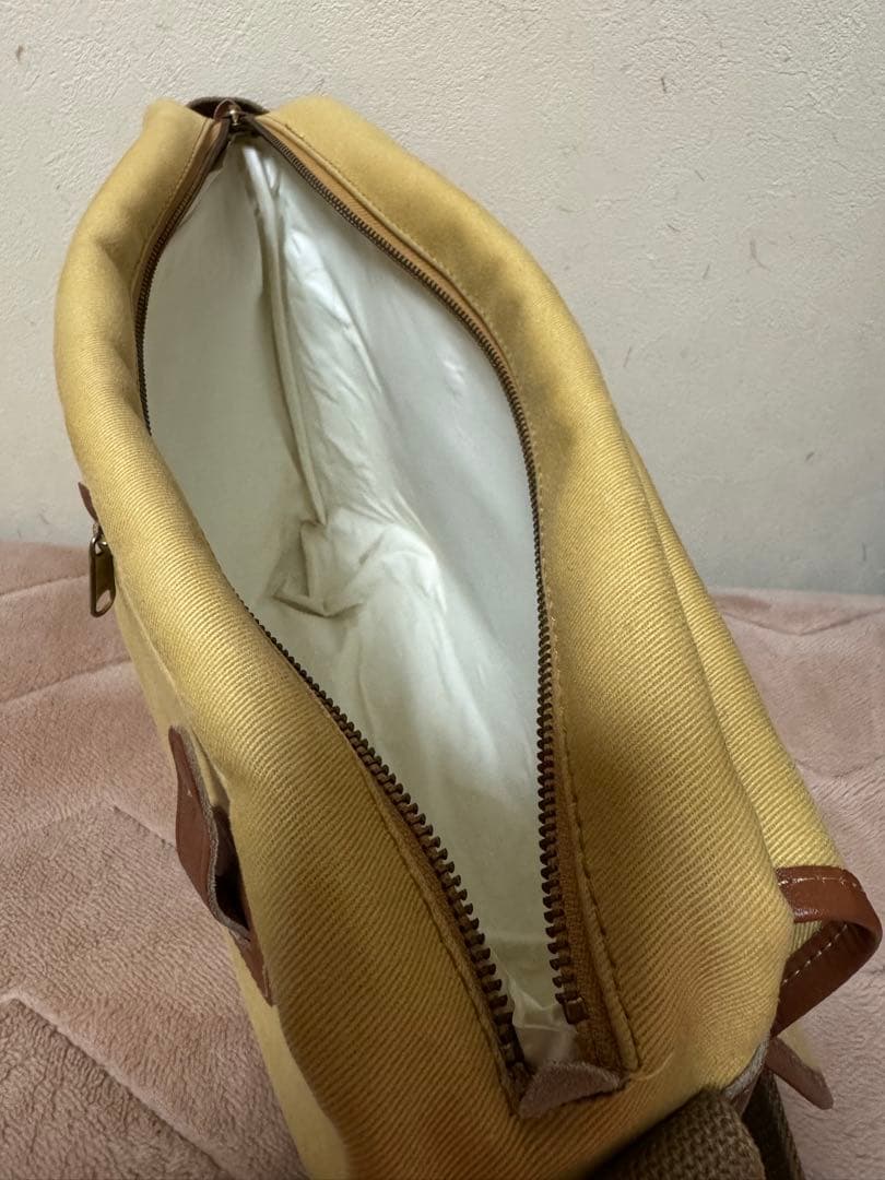 S*h様 Barbourバブアー ショルダーバッグ　ベージュ　防水裏地