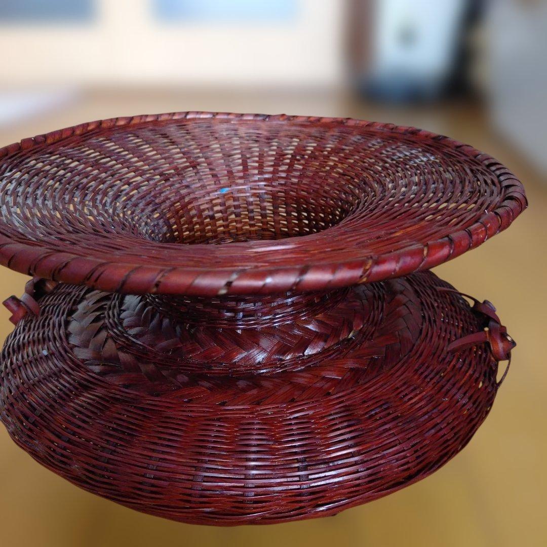 ♥♥池坊 生花 牡丹籠 花器