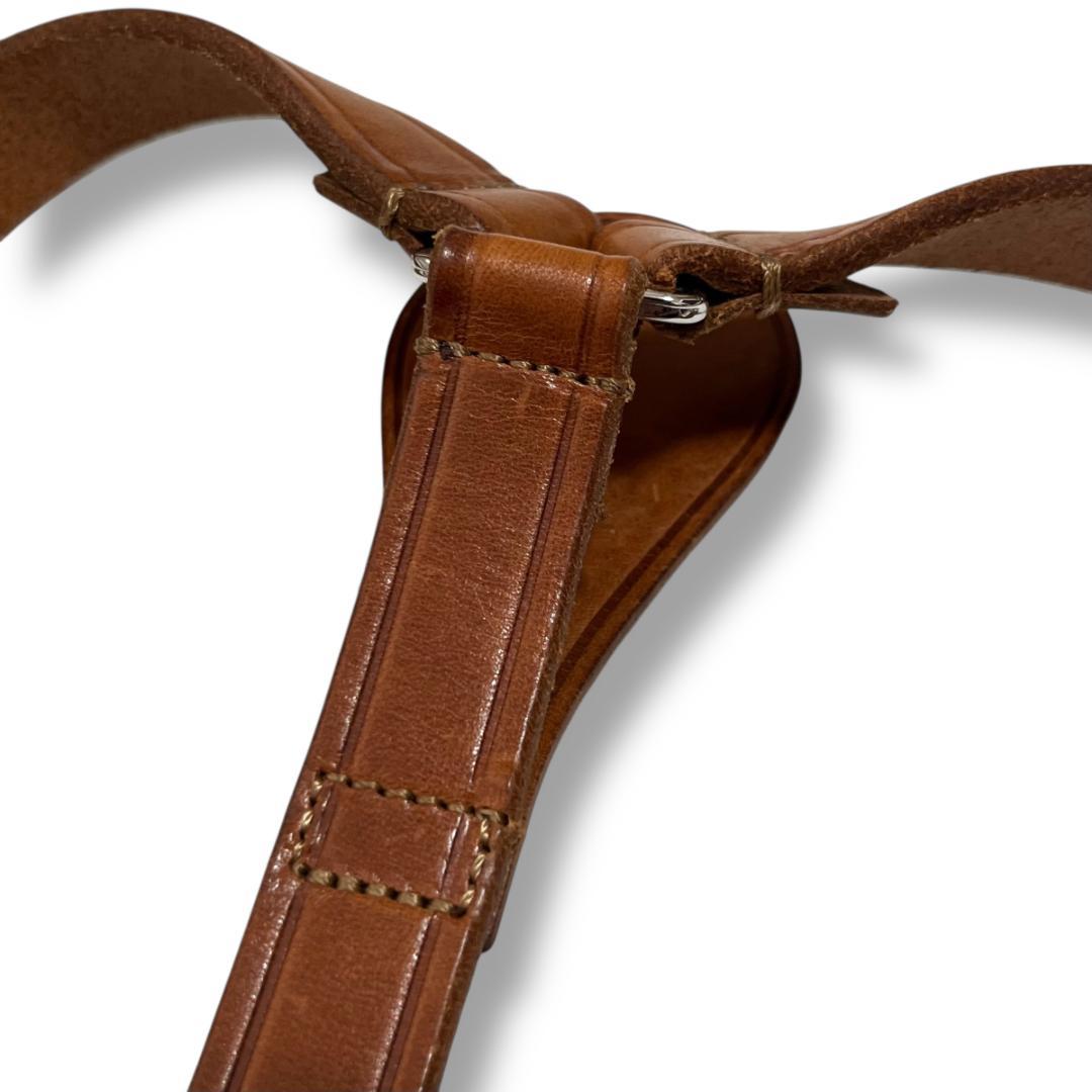 DSQUARED２　ディースクエアード　レザー サスペンダーベルト 希少品